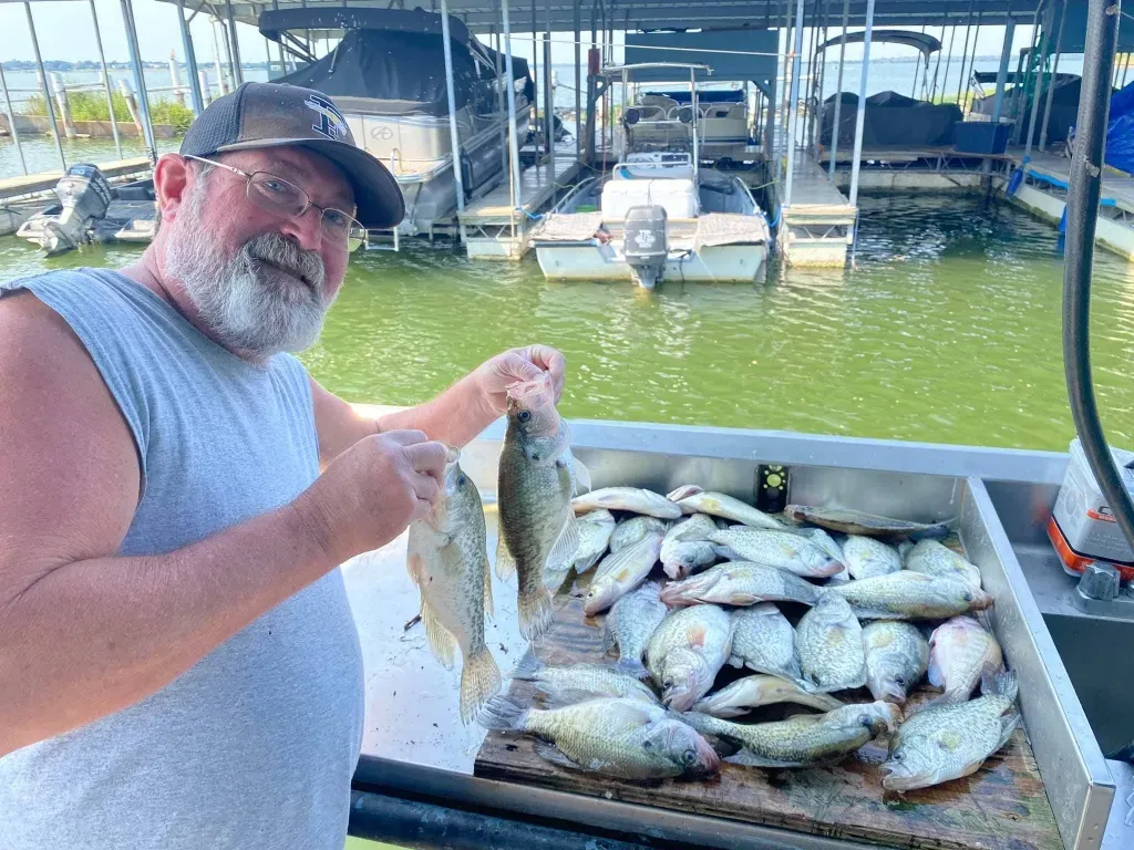 Lake Ray Hubbard Fishing in Winter