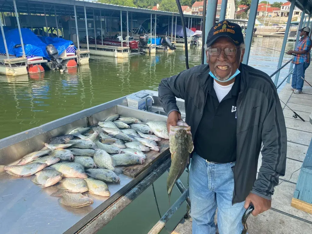 Lake Ray Hubbard Fishing in Fall