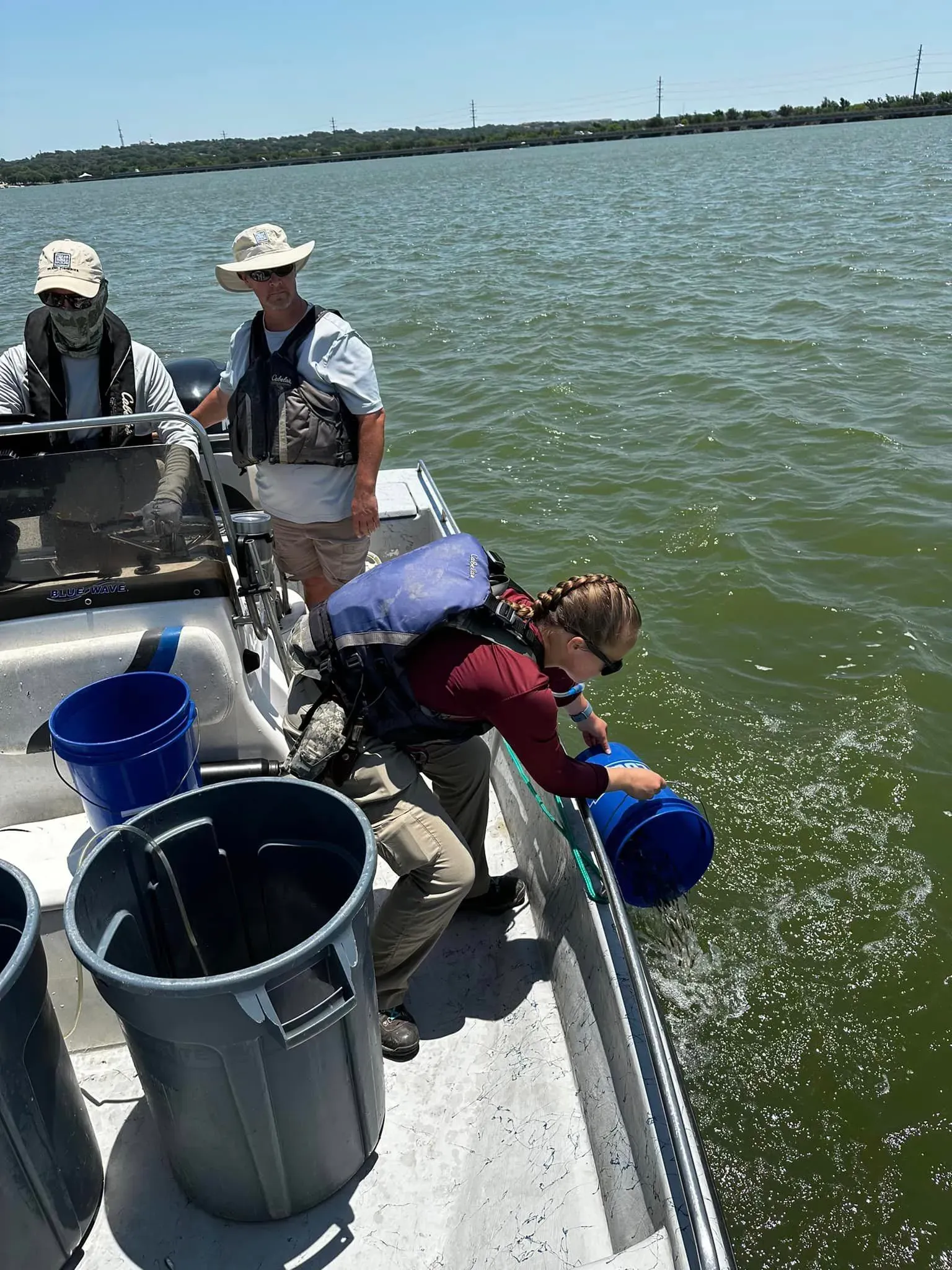 Lake Ray Hubbard Fishing in Spring